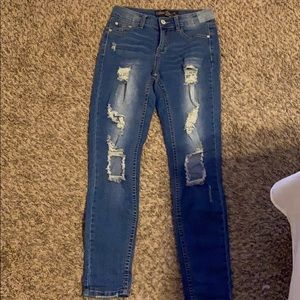 Urban chic skinny jeans